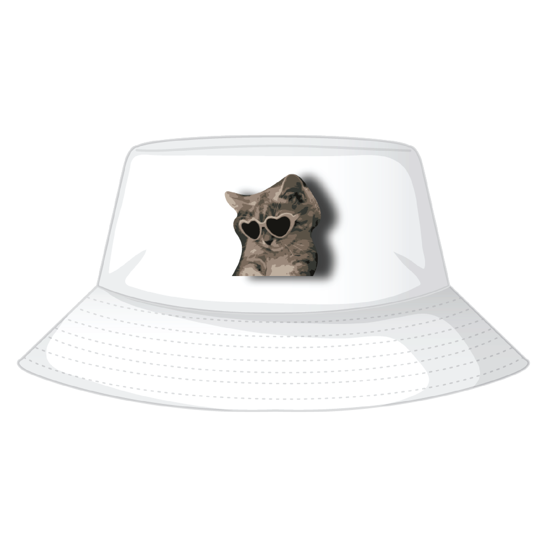 Cat Bucket Hat – Mosaic Palettes